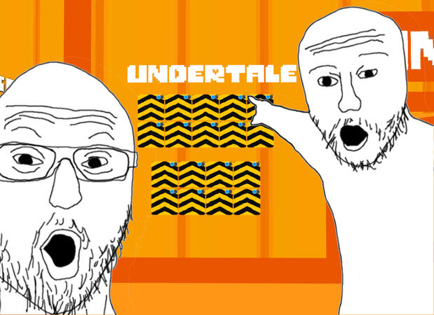 Meme made for Snowdin Twon Tavern